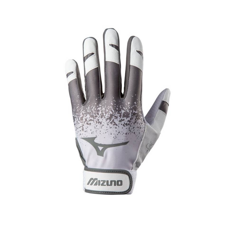 Mizuno Finch Softball Batting - Bayan Eldiven - Gri Türkiye (ZLHDCU-039)